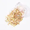 Nail Glitter 6Box/Set Spangles Pink Decor Loose Sparkly Flakes Art Holographic Sequin Hexagon-Shape 1523