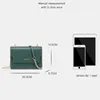 Designer Bag Cnoles Green äkta väskor Designers Women Messenger's Females Leather Crossbody Axel Bag Handbag Bolsa