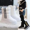 Buty dzieci śnieg pluszowe ciepłe dziewczyny buty buty fur w wodoodporne antiskid kostkę dziecko zima 221122
