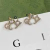 2023 Designer New Jewelry letter Pentagram insect Rhinestone Necklace Bracelet Earrings brass minority set