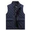 Vestes masculinos Marca de primavera Business Casual Pocket Coloque Autumn Roupfits à prova d'água de jaqueta de casaco sem mangas 221122
