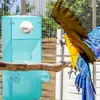 Autres fournitures pour animaux de compagnie Mangeoire automatique pour oiseaux Distributeur automatique de mangeoires pour oiseaux Distributeur d'alimentation pour perroquets anti-éclaboussures Mangeoires pour animaux de compagnie pour l'intérieur et l'extérieur 221122