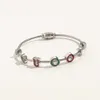 2023 Designer New Bracelet magnet buckle enamel letter wire rope personalized bracelet Jewelry