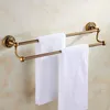 Set di accessori per il bagno Hardware per il bagno Asciugamano intagliato in alluminio/Porta carta/Anello Porta fazzoletti/Spazzolone per WC Ganci per asciugacapelli