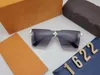 Luxur Top Glass Classic Pilot 1622 Циклоновые солнцезащитные очки Дизайнерские бренд мода мужские женские очки для солнечных очков.