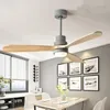 Kolye lambalar LED tavan fanı Oturma odası için ışıklarla ventilateur de Plafon 220v fan lamba yatak odası soğutma aydınlatma