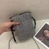 أكياس مسائية حقيبة الهاتف Uxury 2022 الاتجاه Mini Sling Chain صغير تغيير الحفلة Crossbody Bolsos Sparkle Diamond Ita