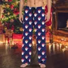 Tute da uomo Natale Pantaloni casual da uomo Pantaloni pigiama con coulisse e tasche Pantaloni regalo di Natale Uomo Slim Fit Pantofola in ceramica 221122