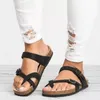 Sandales flip flop boucle chaussures girl muticolor ouverte ouverte arc-en-ciel plate-forme femmes plage décontractée