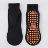 Homme Chaussettes Trampoline Adulte Enfant Silicone Points Antidérapant Coton Yoga Sport Pied Massage Sol Élasticité Respirant