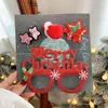 Party Decoration Set Kindergarten Christmas Gift Headdress Glasses Frame Antler Bracelet Hairpin Head Buckle