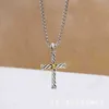 x Wear Necklace Cross Men Women Luxury Necklaces Designer Thread Pendant Fashion Line Retro Birthday Gift