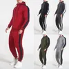 Erkek Hoodies Sweatshirts Erkek İlkbahar ve Sonbahar Kapüşonlu Sweater Sıcak Set Erkek Spor ve Boş Zaman Kazak Spor Pantolon Moda Beyzbol Takım 221122