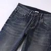 Jeans för män designerjean för män kvinnor modemärke lyxbyxor slim fit motorcykel hip hop jeansbyxa