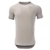 T-shirts pour hommes Summer Muscle Dog T-shirt à manches courtes Sports Running Training Wear Slim Solid Color Fitness Top