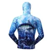 Chemise de pêche performante pour hommes, Protection solaire UV UPF 50, séchage rapide, maille refroidissante, vêtements de pêche à manches longues, 2023, 220815