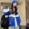 Womens Jackets Fashion Embroidery Oversize Baseball Women Vintage Racing Suit Hiphop Coat Bomber Casual Tops 221122