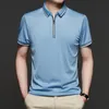 Masculino polos mlshp cripe de verano para hombre polo polo para hombres mangas corta de alta calidad