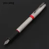 Fountain Pens Luxury Quality Jinhao 75 Metal red silver Bronze Pen Financial Office Student School Stationery Supplies Ink 221122