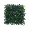 Flores decorativas 2/4/6pcs plantas artificiais parede de grama decoração de hedge decoração de hedge falsa para decoração de jardim em casa externa