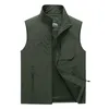Men's Vests Autumn Mens Sleeveless Spring Summer Casual Travels Outdoors Thin Big Size Waistcoat Men Clothes 221122