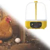 Autres fournitures pour animaux de compagnie Mini incubateur d'oeufs automatique numérique 5 oeufs Tourneur automatique Contrôle de la température Machine d'éclosion de volaille pour l'éclosion de poulet oie 221122