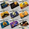 Andra festliga partier Party Supplies Halloween Doormat Carpet Home Decor Luxury Pumpkin Skl Witch Pattern Decorations Festi Dhlu8