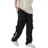 Men's Tracksuits Simple Apparel Performance Lightweight Outdoor Pant Men Cotton Fashion Sports Casual Pants Elastic Waist Straight Leg Loose 221122