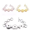 Charm Bracelets Snap Button Bracelet For Women Diy 18Mm Buttons Bracelets Adjustable Jewelry Drop Delivery 2021 Dh8S7