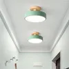 Deckenleuchten LED-Licht Moderne Macaron-Kronleuchterlampe Innenküche Wohnzimmer Schlafzimmer Flur Veranda Lampara Glanz