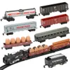 Modèle de train électrique de voie électrique RC avec des jouets ferroviaires à piles Simulation classique jouets ferroviaires à grande vitesse pour les enfants 221122