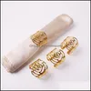 Napkin Rings Wedding Napkin Rings Metal Holders For Dinners Party El Table Decoration Supplies Buckle 100Pcs T1I3433 51 G2 Drop Deli Dh0W4