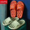 Asifn Hollow Out Slippers Women Summer Bath antislip indoor Home زوجان يتسربان سريعًا