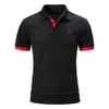 Men's Polos Summer Short Sleeve Basic Lapel Polo Shirt Coconut Embroidered TShirt Top 221122