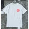 22s Mens Classic t Shirt Moda Ch Marca di alta qualità Lettera Sanscrito Croce modello Maglione T-shirt Designer Pullover Top Cotone Magliette Donna Tees bue