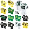 American College Football Wear Nik1 NCAA College Jerseys Oregon Ducks 29 Kani Benoit 18 Spencer Webb 22 Darrian Felix 8 Marcus Mariota 30 Jaylon Redd Football personnalisé