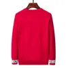 Nieuwe herentruien herfst Casual Fashion Men Designer Sweaters Black Red