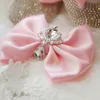 First Walkers Dollbling born 3 Piece Gift Set Luxury Baby Shoes Headband Pacifier Pink Lolita Crown Diamond Jewels Layette Sparkly Ballet 221122