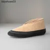 Designer de sapatos de vestido The Row New Pele Integrated Wool One Foot Nun confortável Sapatos solteiros quentes de lã para mulheres