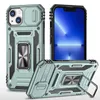 Étuis de Protection d'appareil photo pour Iphone, compatible modèles 15, 14, 13, 12, 11, Mini Pro Max, X, XR, XS, 8, 7 Plus, armure, antichoc, avec fenêtre, avec anneau de téléphone