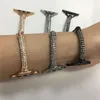 Straps Smart Lady Girl Diamond Jewel Bracelet Chain Link Band Fit Iwatch 8 7 6 5 4 Seia para Apple Watch Series 38/40/41mm 42/44/45mm WatchBand
