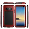 Custodie per cellulari Armor personalizzate per Samsung Note 8 Cover protettiva di lusso antiurto impermeabile a 360 gradi