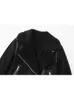 女性の毛皮のフェイクファーBM MD ZA 6318227女性ファッショントリップストラップ飾る2枚のジャケットコートヴィンテージの女性アウターウェアオーバーシャ​​ツ6318227 221122