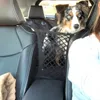 Bilarrangör Dog Pet Barrier Guard Back Seat Safety Protector Mesh Net för SUV Truck Van Storage Bag