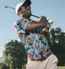 Polo da uomo Polo da golf da uomo britannica con stampa digitale 3D polo in cotone con risvolto polo di marca di moda di fascia alta primavera top Tshirt 221122