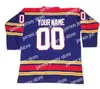 Хоккей в колледже носит NIK1 Custom Hockey Jersey Size XXS S-XXXL 4XL XXXXL 5XL 6XL Канзас-Сити Скауты Индивидуальный хоккейный свитер