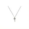 2023 Jewelry Nouveau Collier de la Saint-Valentin en argent sterling double.