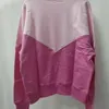 Sweats à capuche pour femmes Sweatshirts Automne Hiver Col rond 100% coton Colorblock Lettre Impression à manches longues Femmes Casual Sweat à capuche Sweatershirts 221121