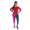 2024 Designer Femmes Suisses de piste Brand Jogging Costume Baillis 2 pièces Pantalons Imprime Pantalon à manches longues Colliers de support à manches longues Colliers Poches Sweats Sweets Casual Clothes 9020-8