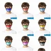 Designer Masks Reuseable Face Masks Dustproof Respirator Anti Haze Mascarilla Hanging Ear Gradients Unisex Life Protection Cotton Ga Dh5Jp